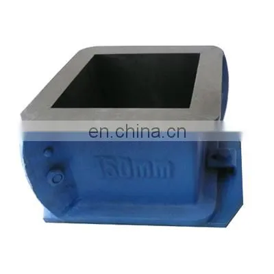 Two Parts 150mm Large Size Four Parts Concrete Testing Mould concrete three gang cube mould, cement test mould