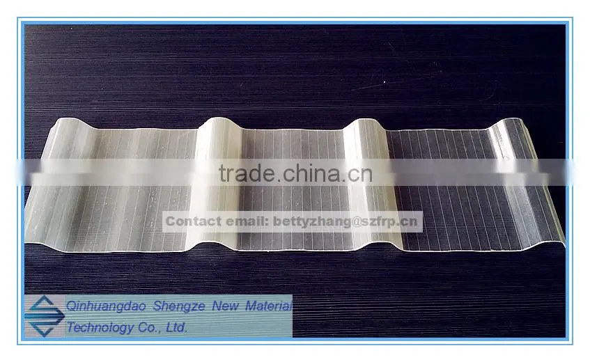 GRP roofing sheet/frp lucency roof tiles/high strength durable roof