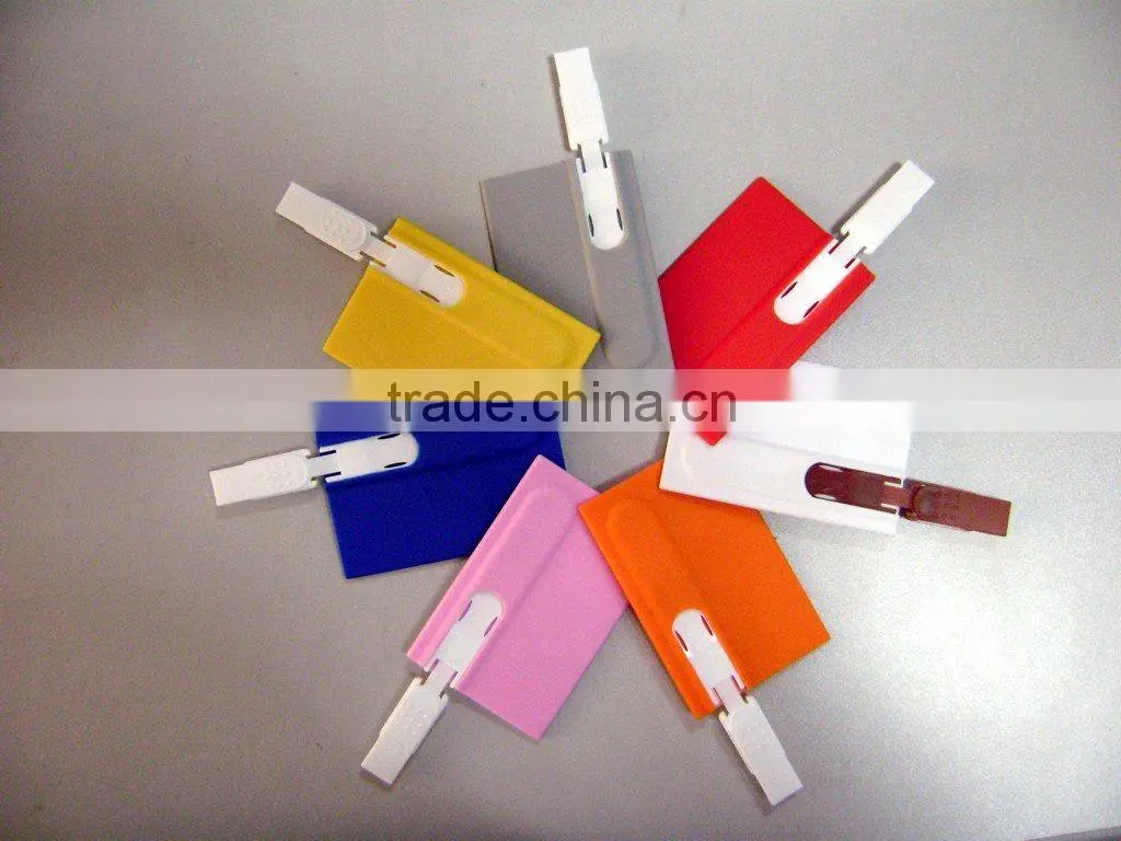 Popular Pretty and Newest Credit Card Usb Flash Drive With Logo New Arrival