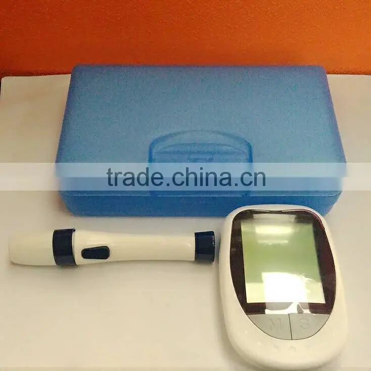 Blood Glucose meter with strips and lancets
