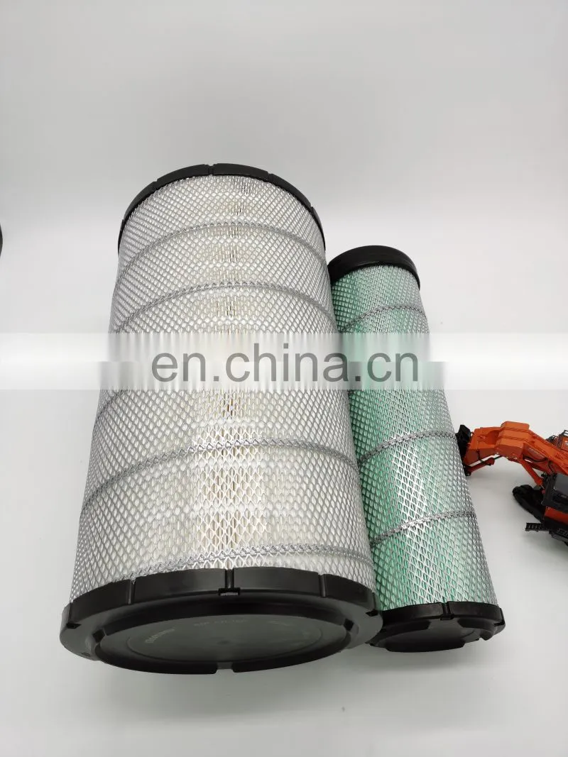 hot selling excavator parts air filter 106-3969+106-3973 AF25262+AF25263 for E345D,E349D
