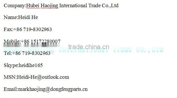 dongfeng truck parts