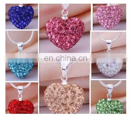 china natural stone crystal ab heart shape beads, white crystal AB for jewelry