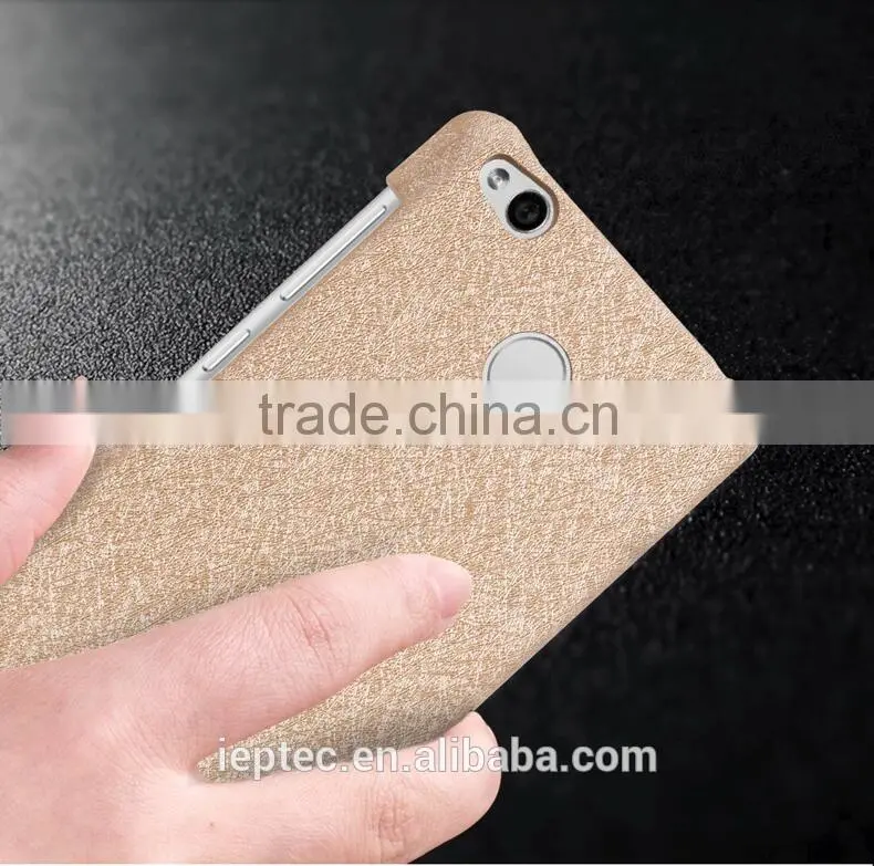 2016 MOFi Case Housing for Xiaomi Redmi 3 Pro, Mobile Phone Coque Flash Crystal Leather Back Cover for Xiomi Redmi 3 Prime