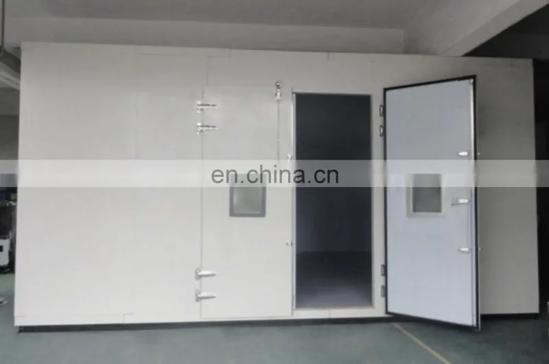 Dongguan REALE big temperature humidity chamber bench top walk in environmental test cabinet burn in aging room