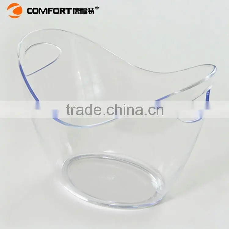Plastic ice stick bottle boat-shape ice cooler
