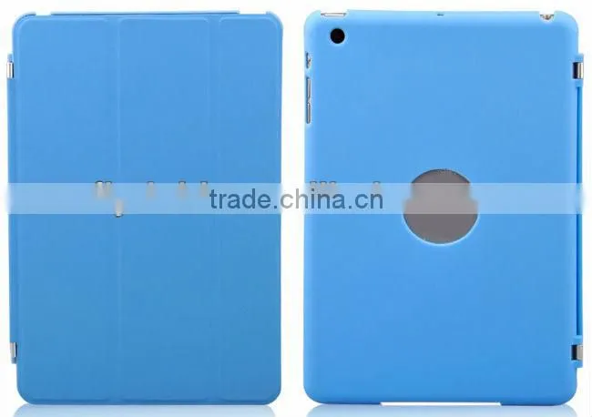 Stand leahter case for ipad mini