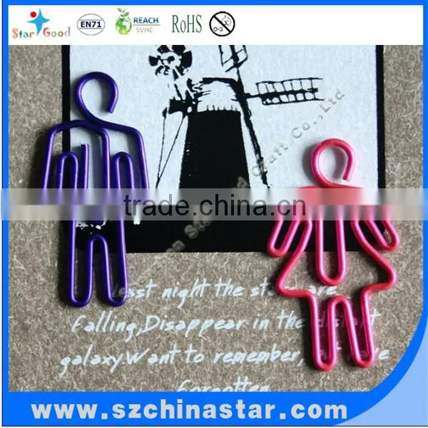 Christmas shape paper clip as gift OEM package