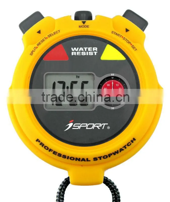 JG031 Coach racing mechanical stop watch