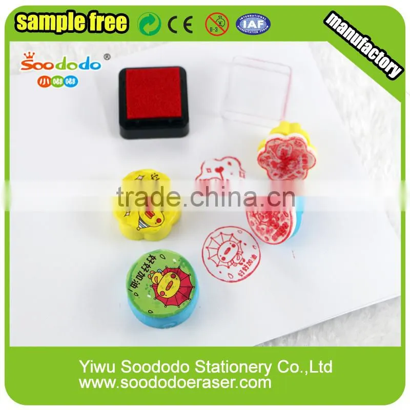 Amusing Toy eraser Stamp for Kids