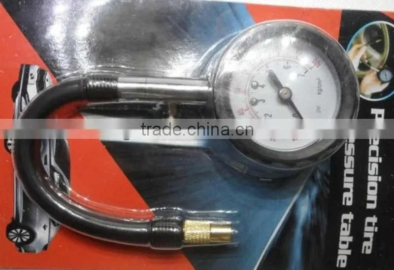 Dial Tire Pressure Gauge with Release Valve