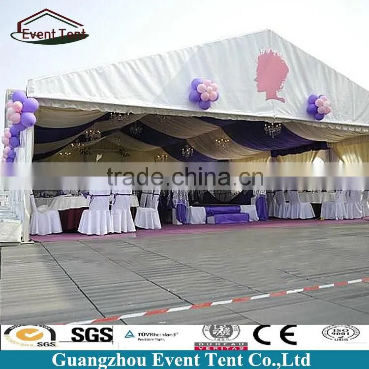 Easy assemble PVC clear wedding tents holland for basketball courts