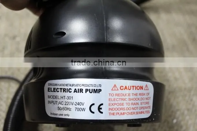 air pump for Air-sealed inflatable swimming pool water games tent pump, top quality mini air pump
