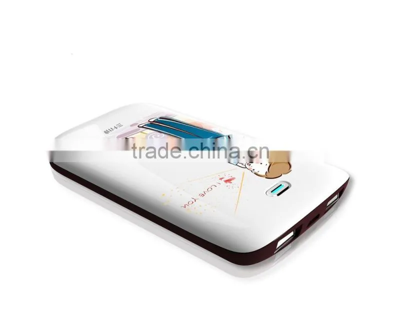 2015 Newest Coming Power Bank 7400mah mobile power supply GP-001