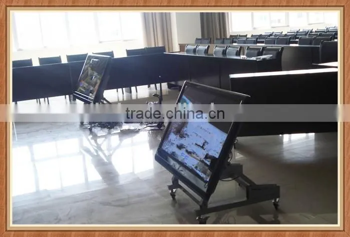 Portable Simple Mobile TV/LED Cart meeting cart video conference cart