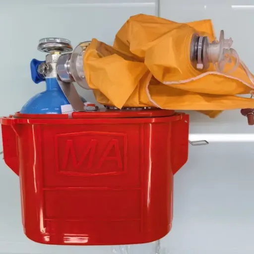 breathing apparatus for mine rescue (3)