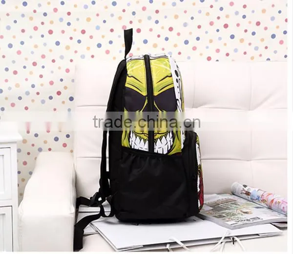 2015 newest fashion canvas outdoor backpack make custom backpack