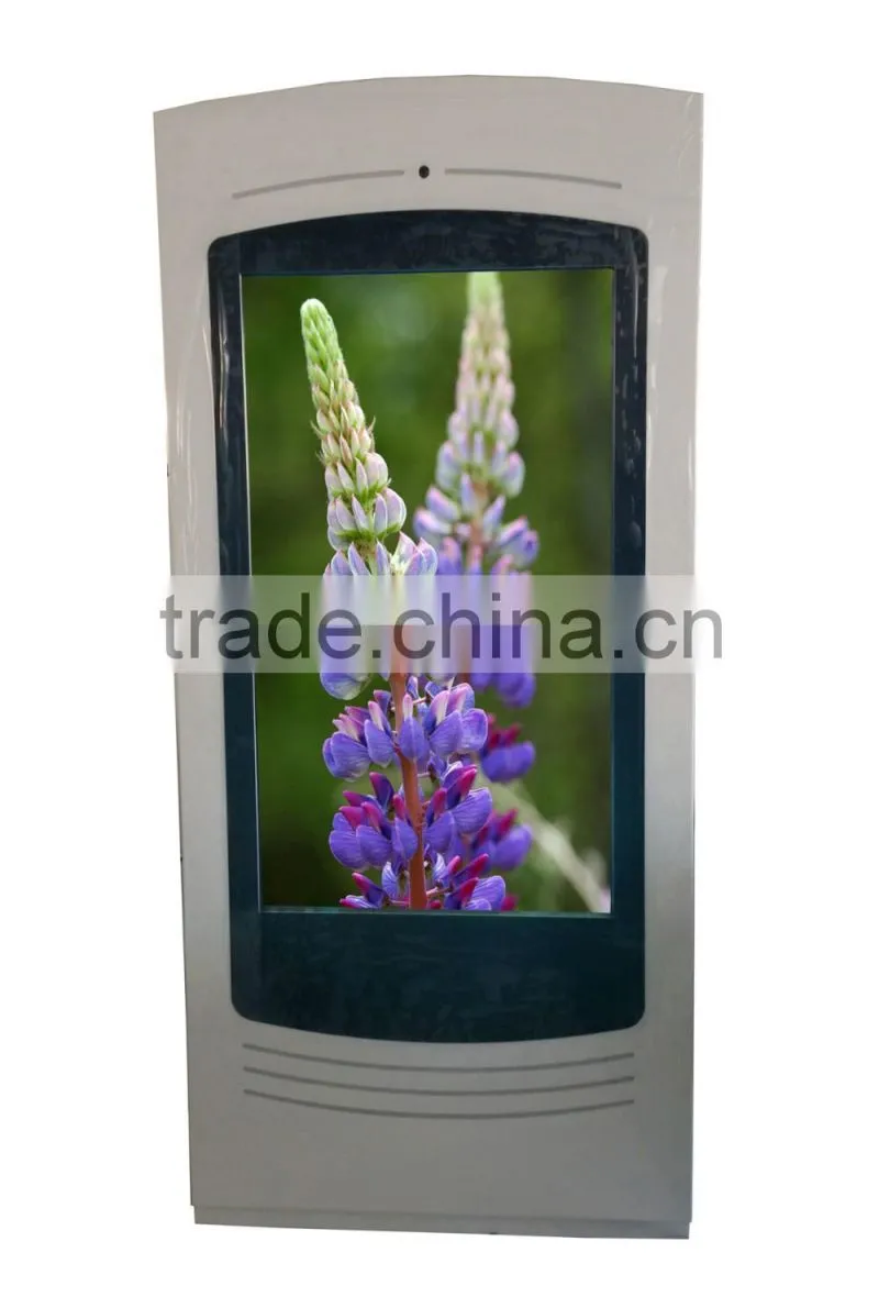 Multitouch screen industiral LCD led backlight display advertising screen pc kiosk