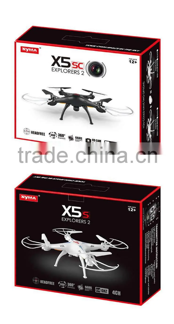 SYMA X5C middle 4 Channel / rc helicopter with camera rc quadcopter
