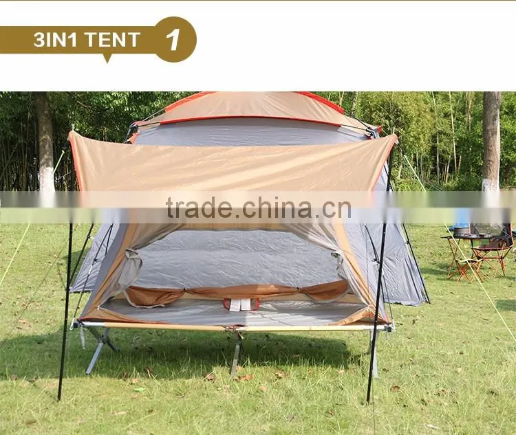 Outdoor camping cabin Tent Cot with tent bed