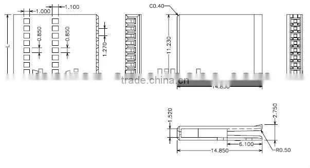 MOLEX Crimp Terminals 2.54mm