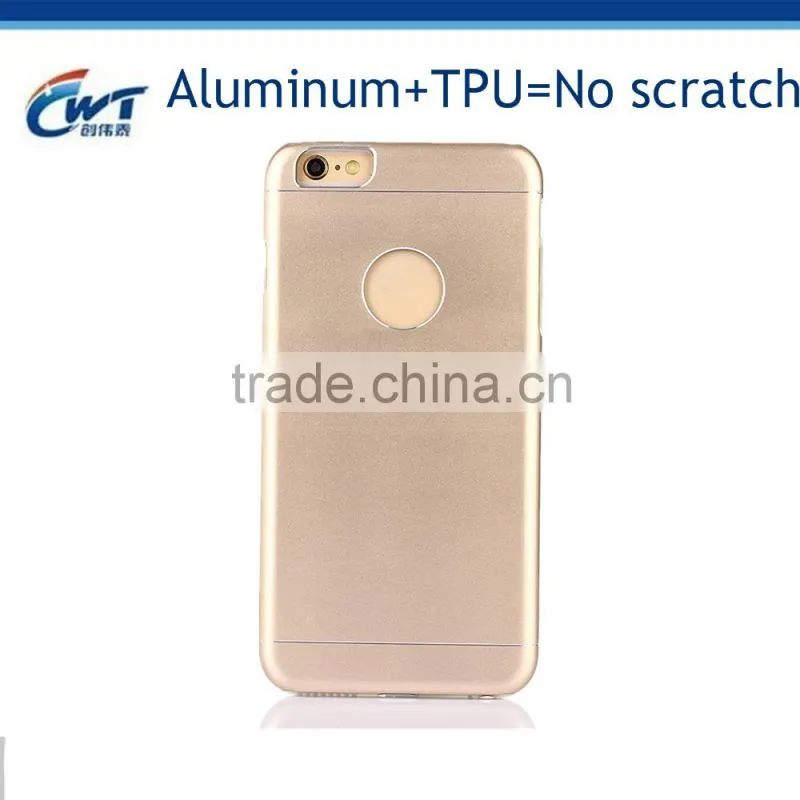 mobile accessory shape tpu metal glitter fashion phone case for iphone6