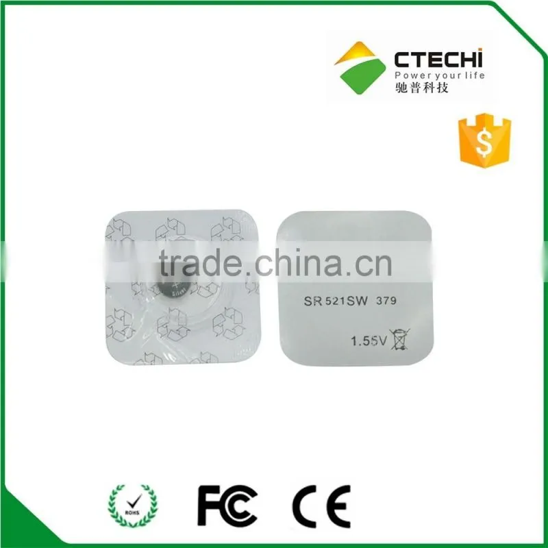 Silver oxide SR621SW battery, SW364 alkaline battery non rechargeable battery