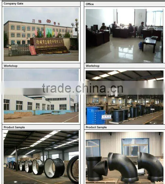 Bestseller EN598 EN545 ,ISO2531 Blue Epoxy Bend