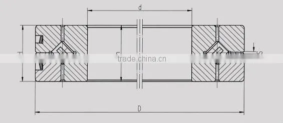 High precision standard type Cylindrical cross roller bearing