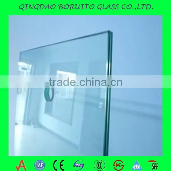 Good Quality 6mm-12mm Tempered Laminated Glass For Commercial Glass
