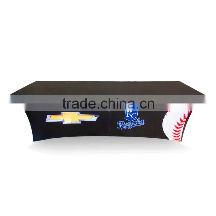 Quality Assured Good Prices Custom Logo Rectangular Stretch Table Cover