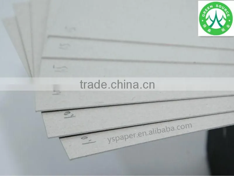 250~650 gsm Grey Board Paper Roll For Offset Printing