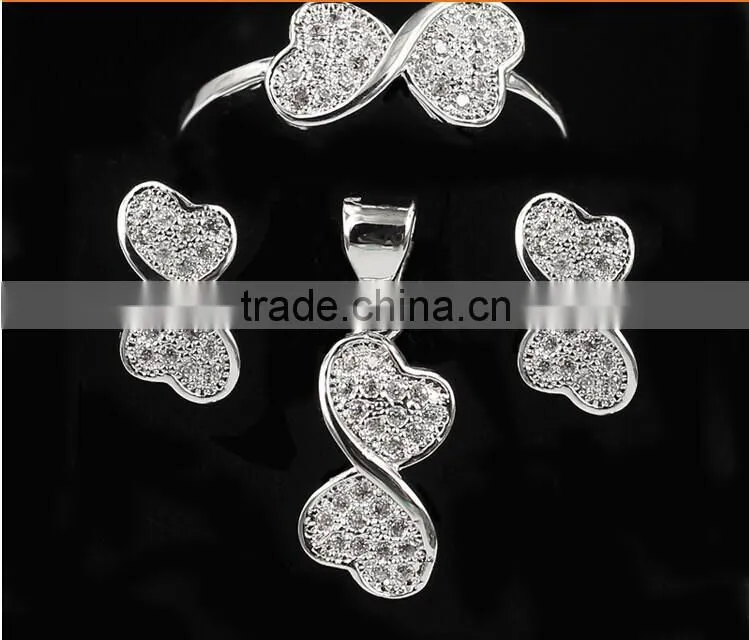 Alibaba handmade 925 sterling silver jewelry wholesale star jewelry set