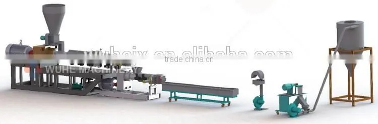 Plastic granules cutter machine