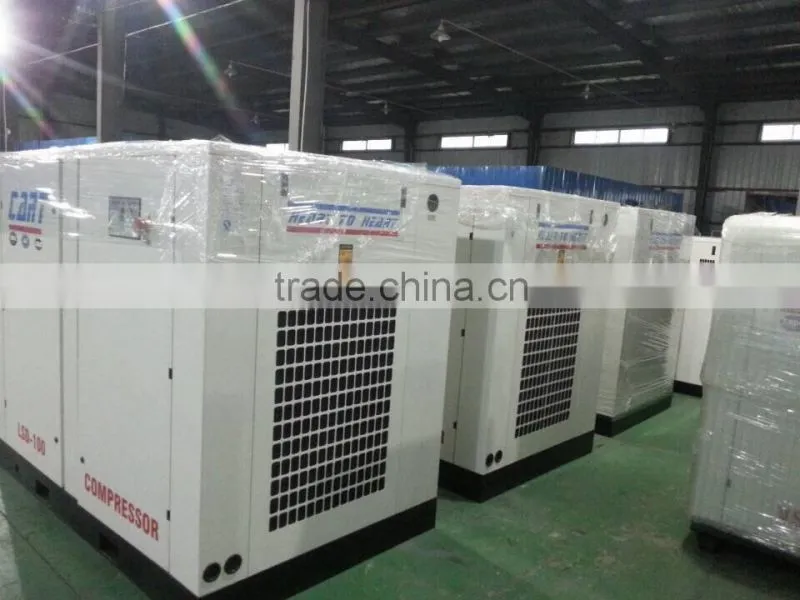 132 KW direct driven screw air compressor (Chinese manufacturer)