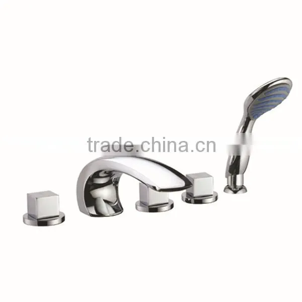 water saving 5 holes bathtub shower faucet/mixer