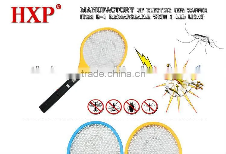 Manufactory offer cheap price rechargeable mosquito swatter