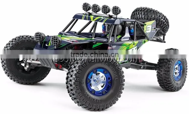 2.4G 4WD 1:12 Full Scale Remote Control Hobby RC Truck Model