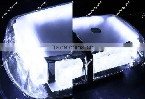 24 LED 3 Gen Enforcement Emergency Warning Mini Strobe Light Bar white