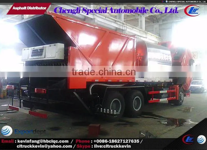 12m3 Synchronous asphalt seal paver truck