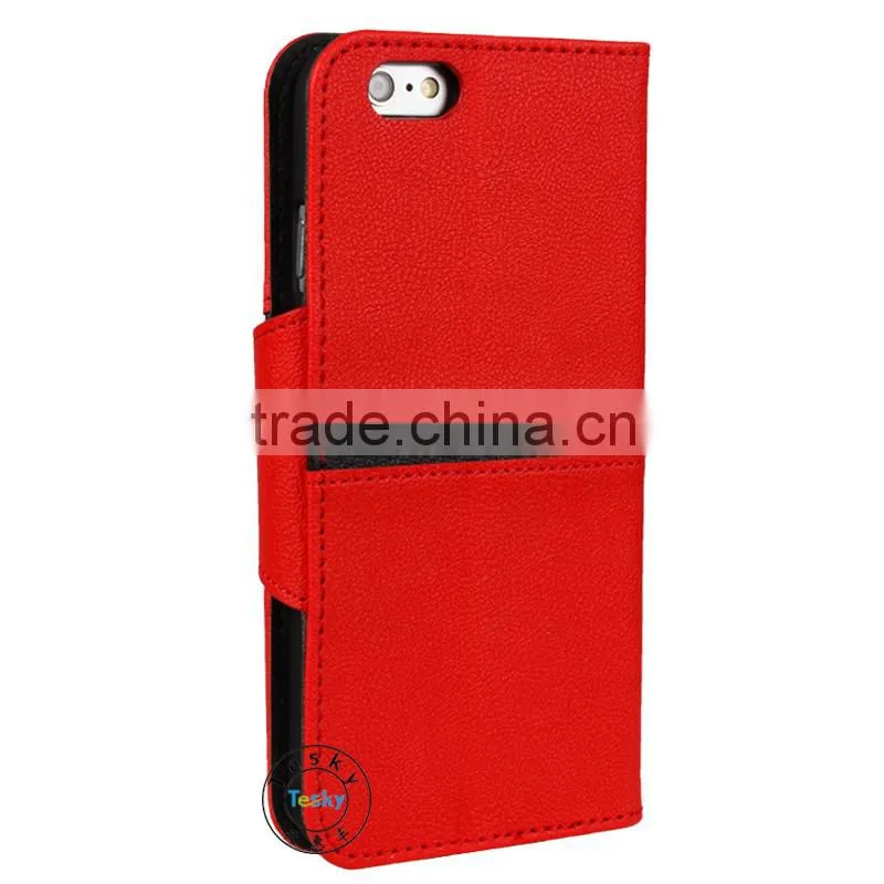 for iphone 6 leather case new arrival , stand case for iphone 6