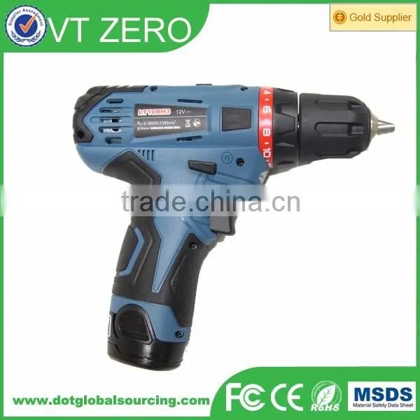 12V Cordless Drill Driver Electric Compact Driver Cordless Power Tool