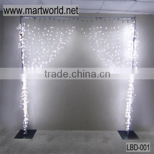 2016 Latest Hot sale LED light backdrop light for wedding decorations wedding mandap(LBD-001)