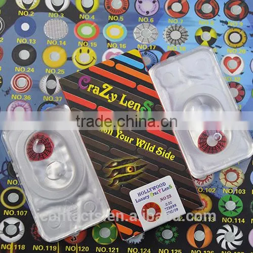 Hollywood fancy cosplay color contact lens Crazy contact lenses