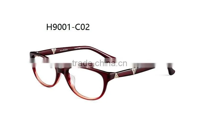 2016 Latest fashion Retro style waterproof acetate eyeglass for unisex