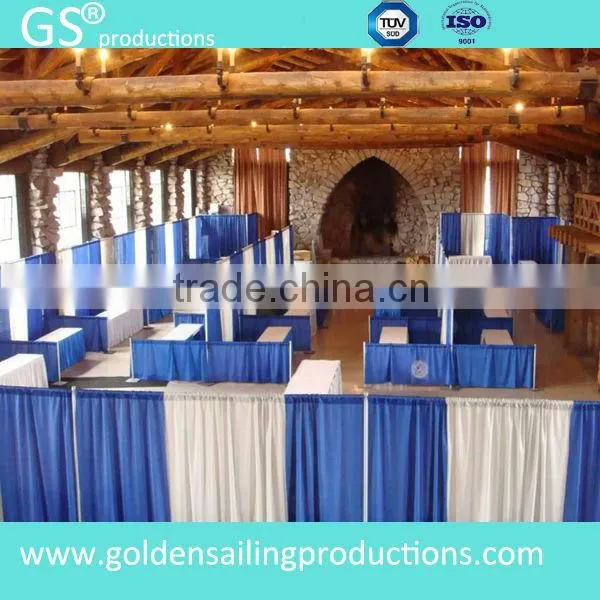 outdoor pipe and drape for party / pipe and drape