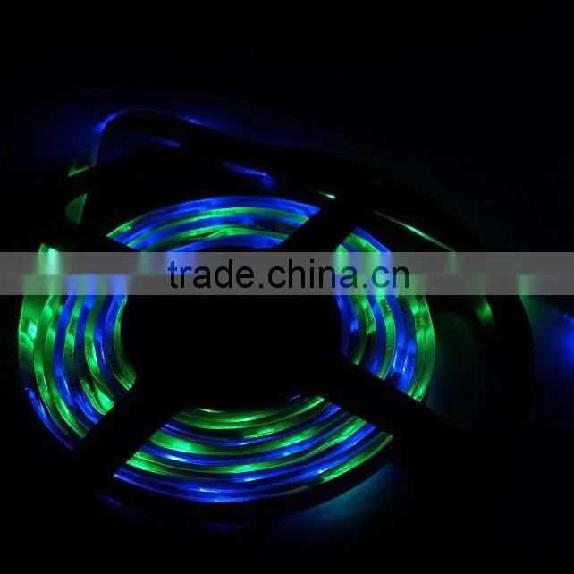 DC 12V/24V SMD 3528 60LEDs/M 4.8 watt per meter white PCB with CE/RoHS/LVD 3528 led strip