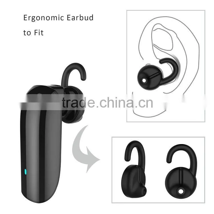 Hot sale wireless mini headset handsfree bluetooth earphone small bluetooth mono headset