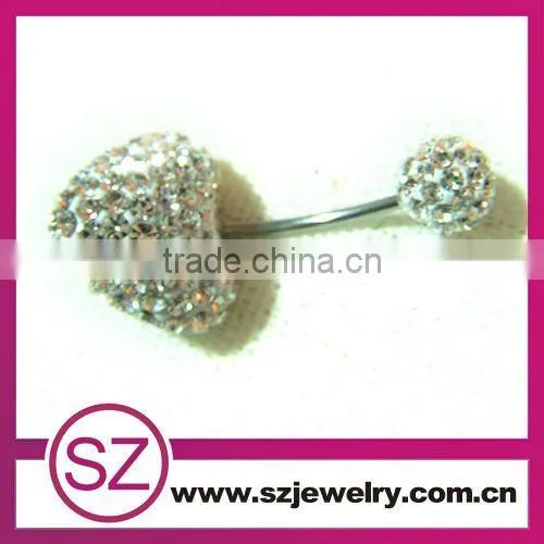 SBP0004 jet belly girls and ladies piercing jewelry 2015