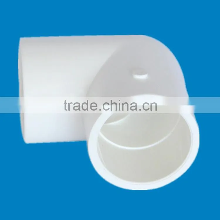 plastic pipe fitting for bathroom ASTM sch 40 pvc female elbow